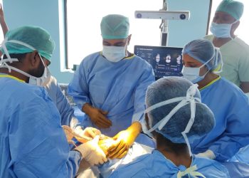 Robotic Total Knee Replacement Surgery in Erode